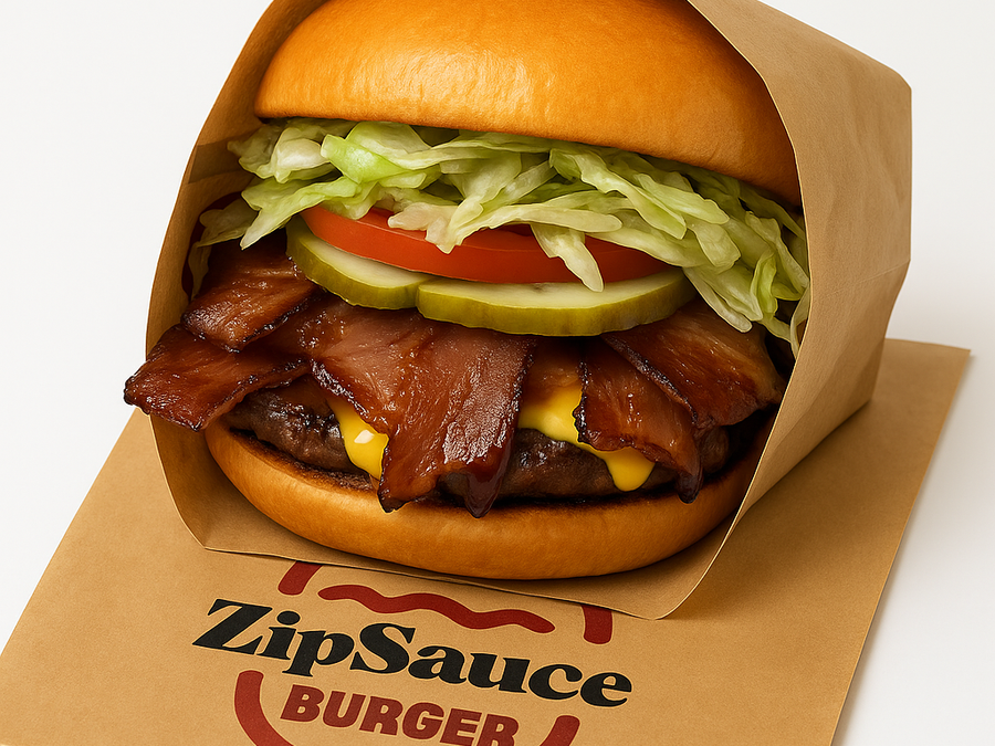 Classic Loaded Bacon Cheese ZipBurger