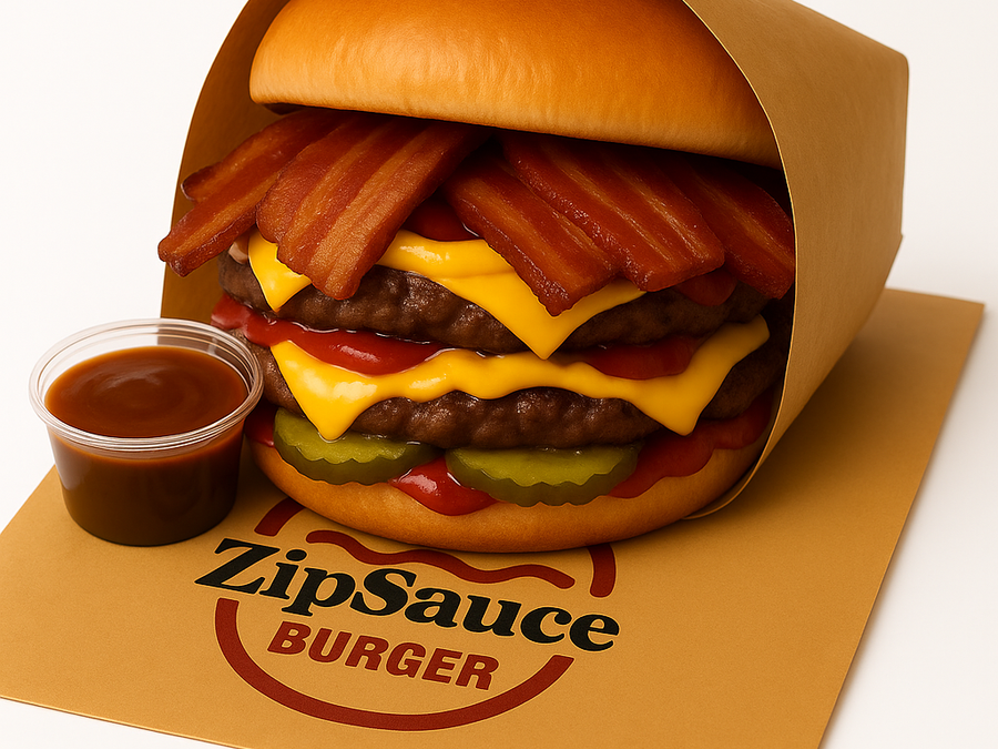 Double Bacon Cheese ZipBurger