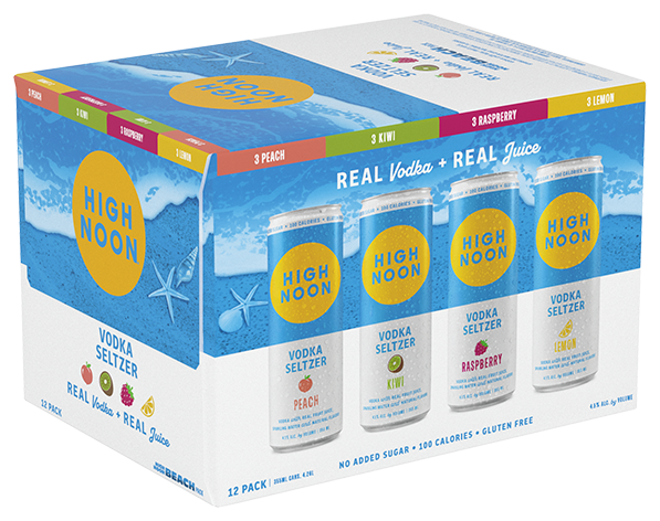 High Noon Beach Variety Hard Seltzer 12PK