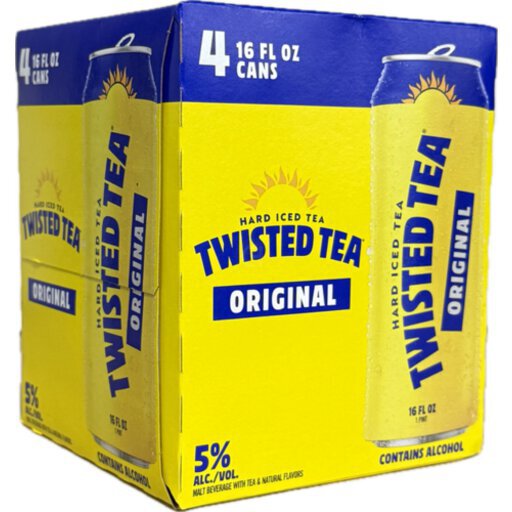 Twisted Tea Original 4pk Hard Tea