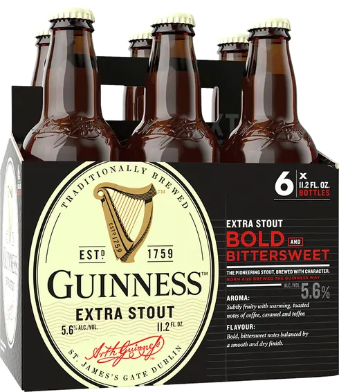 Guinness 6pk Bottles
