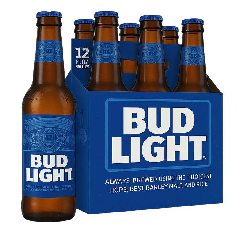 Budweiser/ Bud Light 6pk 12oz Bottles