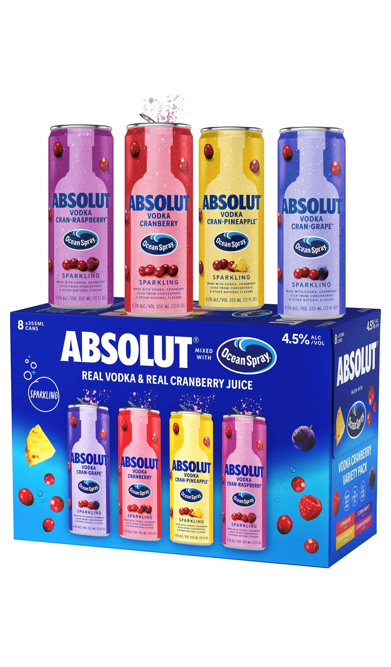 Absolut Cocktails 8pk RTD