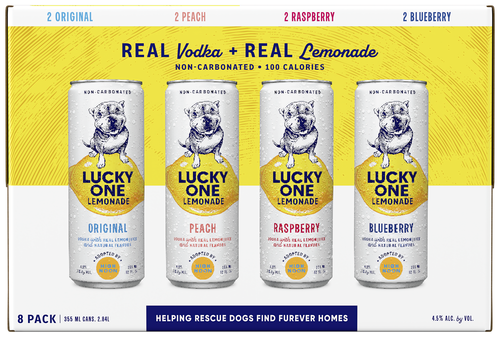 Lucky One Variety 8pk Hard Lemonade