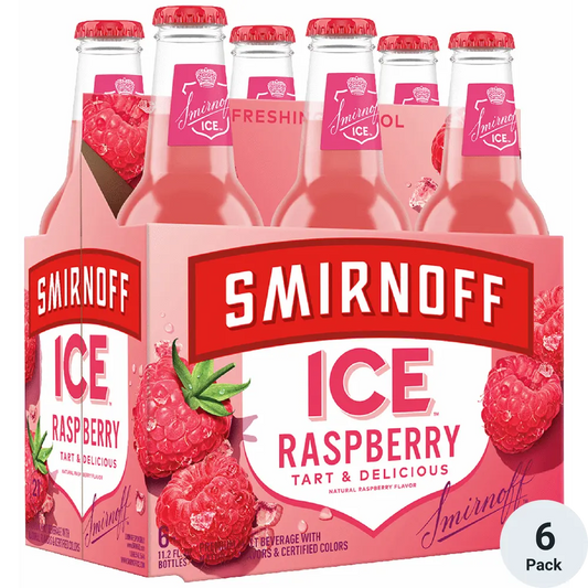 Smirnoff Ice Raspberry 6pk Coolers