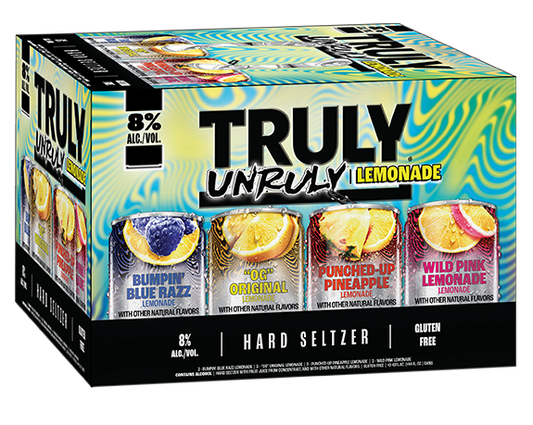 Truly Unruiy Lemonade 12PK Seltzer