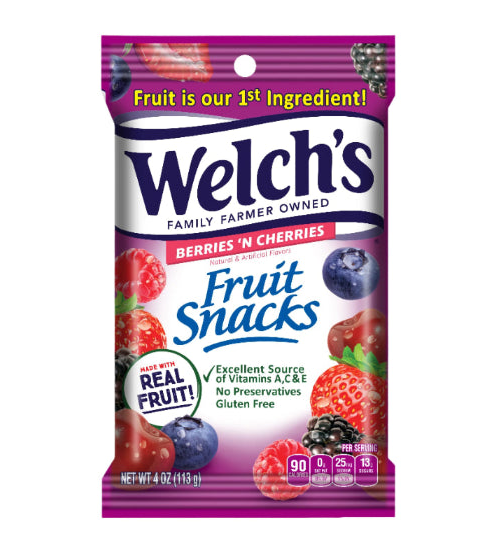Welch's Fruit Snack Candy