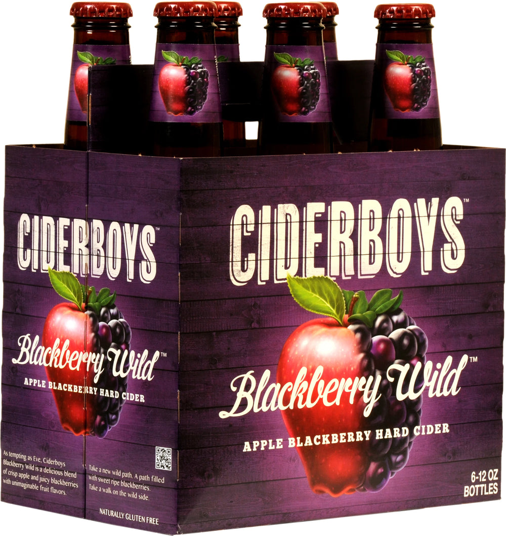 Ciderboys Hard Cider Blackberry 6pk