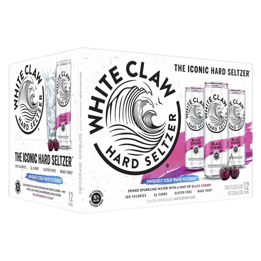 White Claw Black Cherry 12PK Seltzer