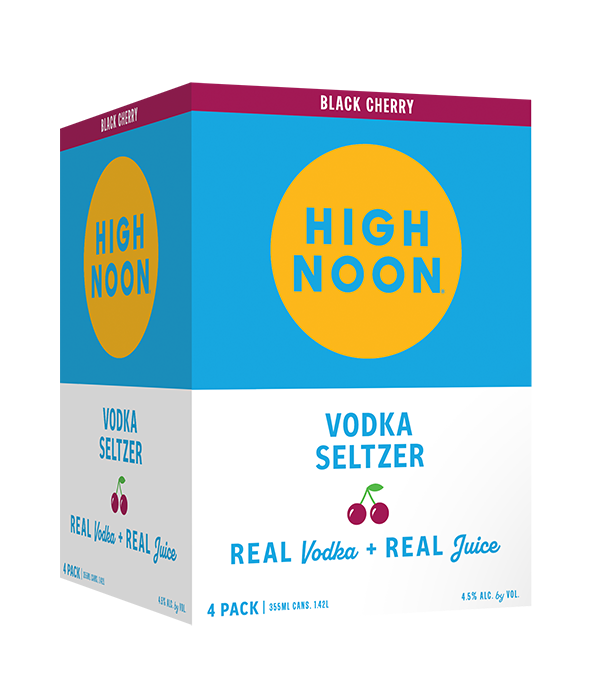High Noon Black Cherry Hard Seltzer 4PK