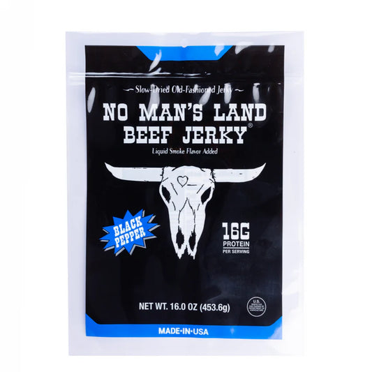No Mans Land Beef Jerky 3oz