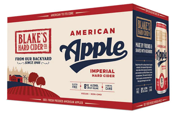 Blakes Hard Cider American Apple 6PK