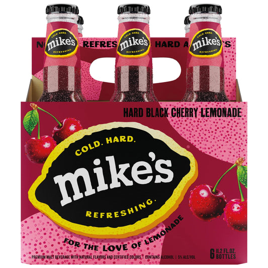 Mikes Hard Black Cherry Hard Lemonade 6pk