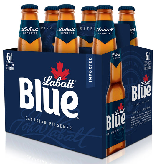 Labatts Blue / Light 6 Pack Bottles