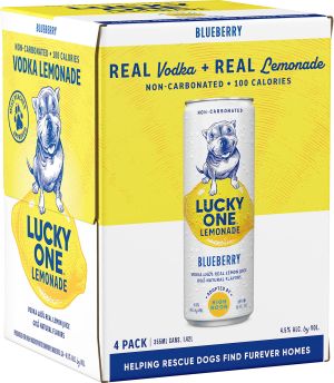 Lucky One Blueberry 4pk Hard Lemonade