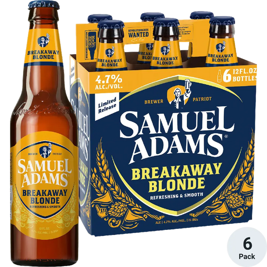 Samuel Adams Breakaway Blonde  6pk Craft Beer