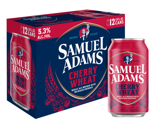 Samuel Adams Cherry Wheat 12pk Craft Beer