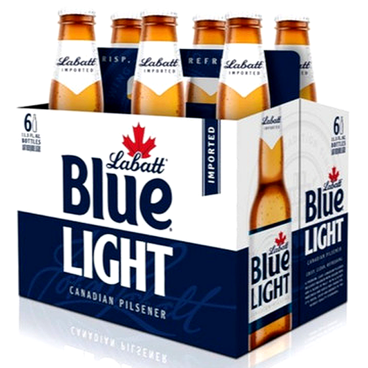 Labatts Blue / Light 6 Pack Bottles