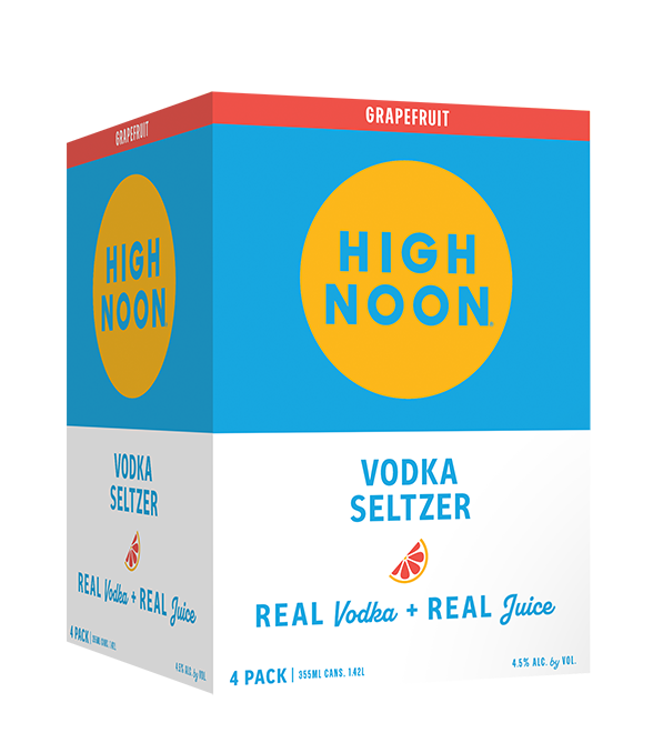 High Noon Grapefruit Hard Seltzer 4PK