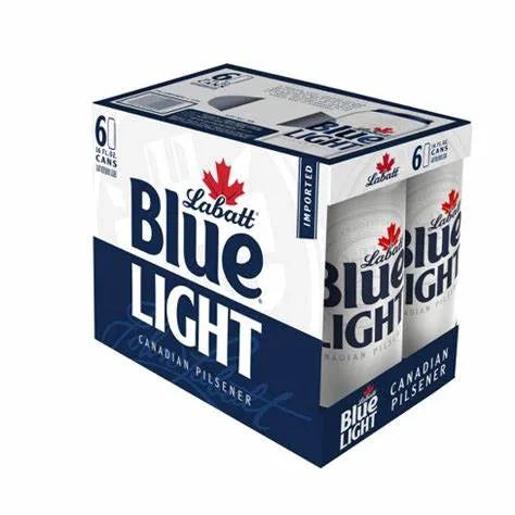 Labatts Blue / Light 6 Pack Cans