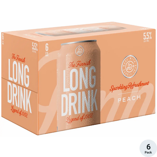 Long Drink Peach 6pk Cocktails