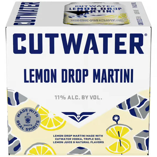 Cutwater 4pk Lemon Drop Martini Cocktails