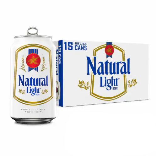 Natural Light/ Natural Ice /Natty Daddy 15pk Can