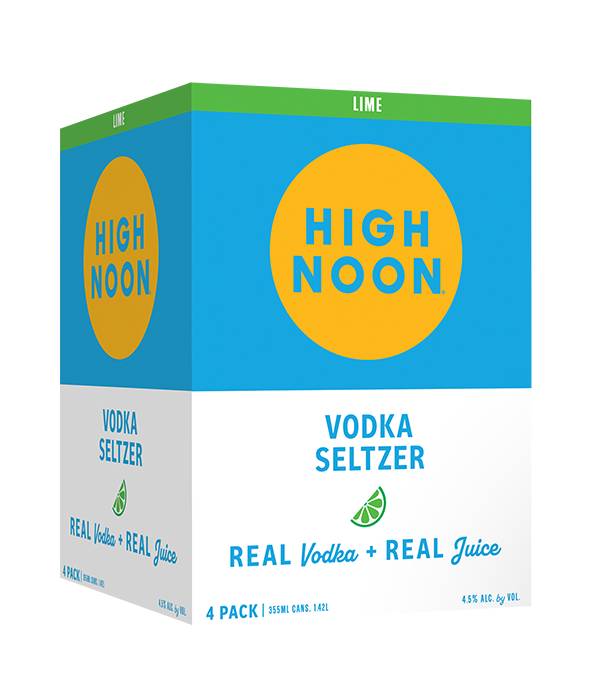 High Noon Lime Hard Seltzer 4PK