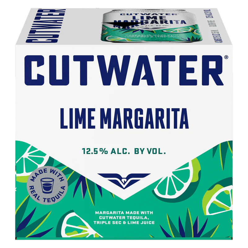 Cutwater 4pk Lime Margarita Cocktails