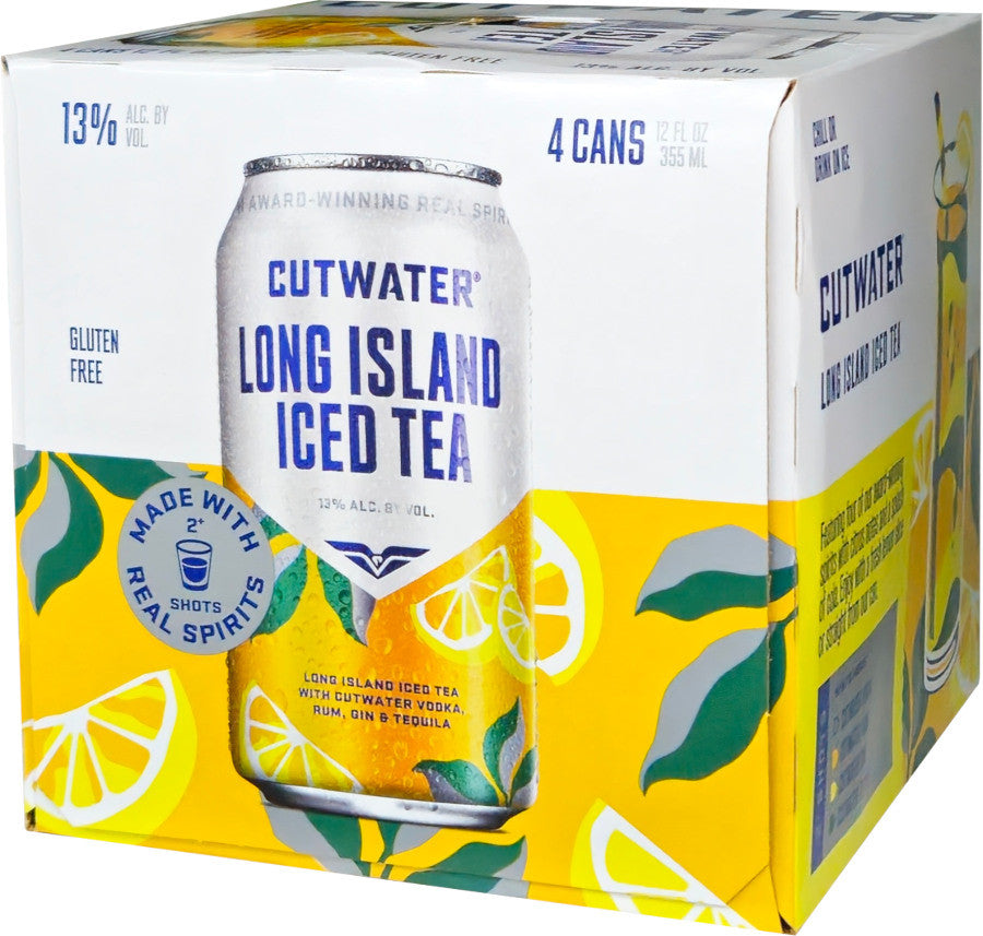 Cutwater 4pk Long island Iced Tea Cocktails