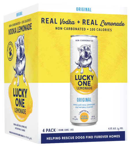 Lucky One Original 4pk Hard Lemonade