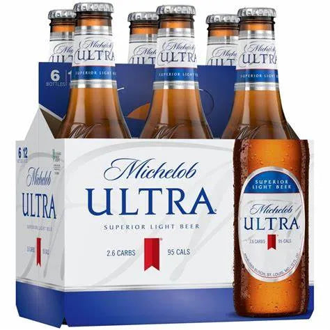 Michelob Ultra 6 Pack Bottle