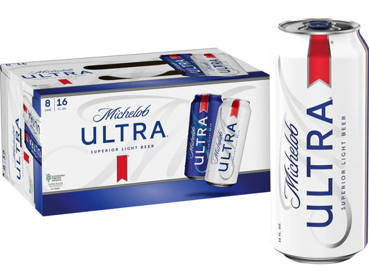 Michelob Ultra 8pk 16oz Can