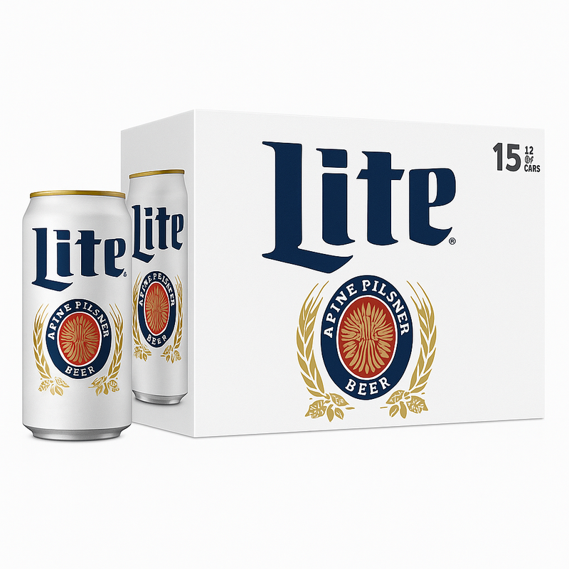 Coors Light  / Miller Lite 15 Pack Cans