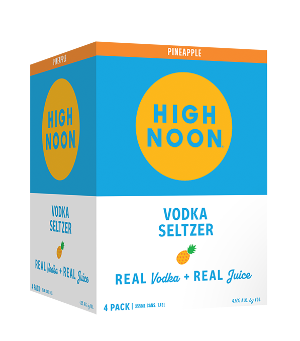 High Noon Pineapple Hard Seltzer 4PK