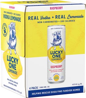 Lucky One Raspberry 4pk Hard Lemonade