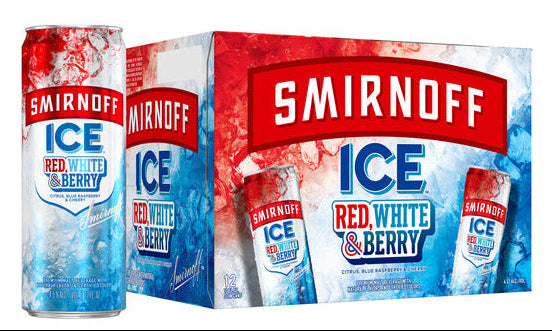 Smirnoff Ice Red White & Berry 12pk Coolers