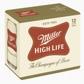 High Life 12pk Can