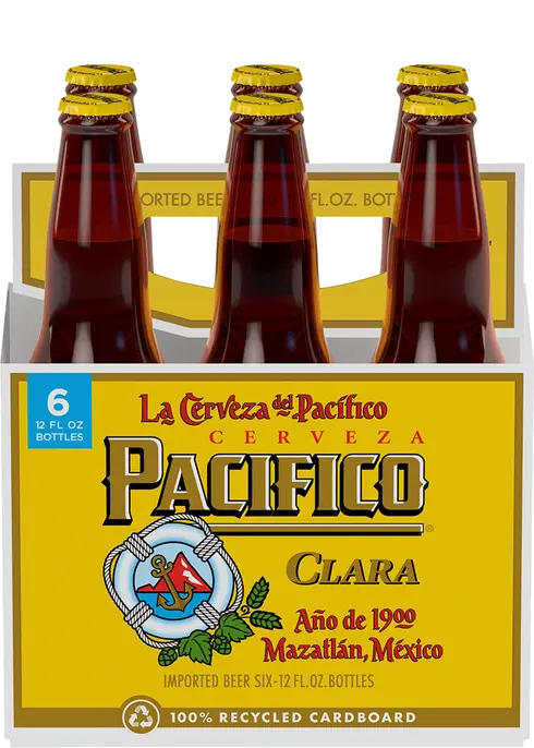 Pacifico 6pk Bottles