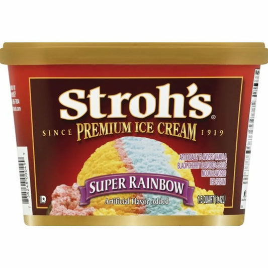 Stroh's Ice Cream 1.5QT