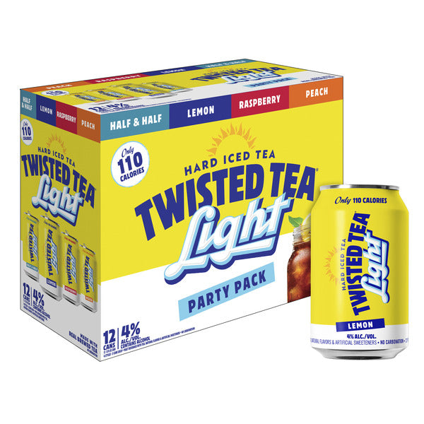 Twisted Tea Party Light 12pk Hard Tea