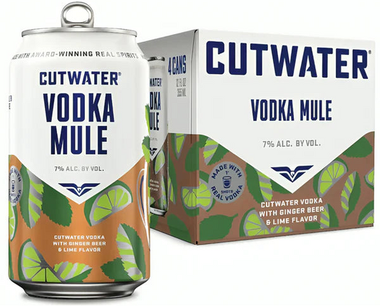 Cutwater 4pk Vodka Mule Cocktails